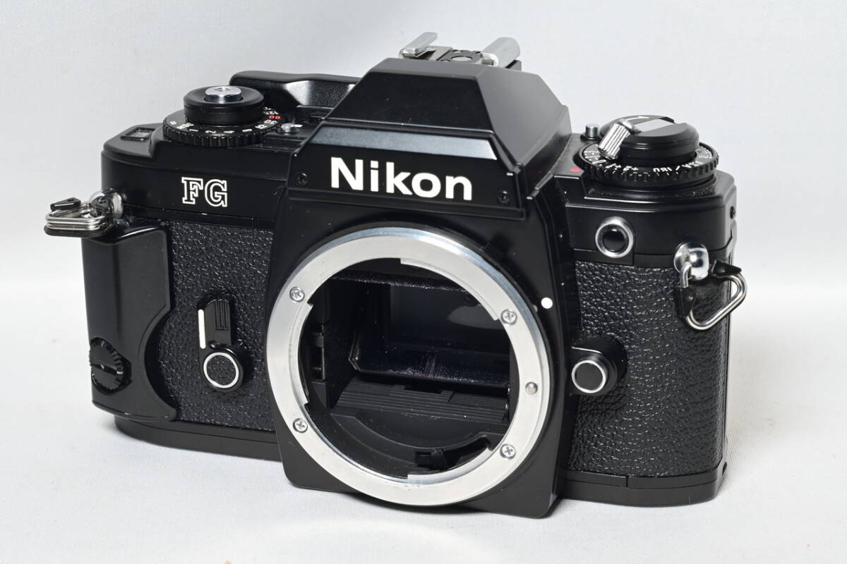 Nikon ニコン FG マニュアル 一眼レフ カメラ ボディ ブラック 中古 動作品 ( AI-S Nikkor オールド レンズ 単焦点拍卖