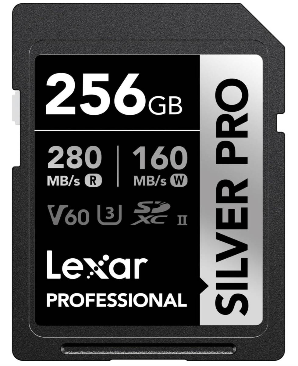 「新中古・完動品」Lexar 256GB SILVER PRO UHS-II V60 SDカード拍卖