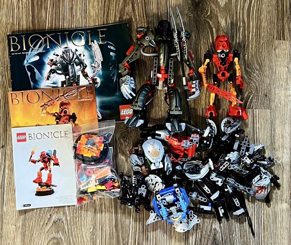 LEGO レゴ Bionicle バイオニクル makuta tahu その他 パーツ まとめて拍卖