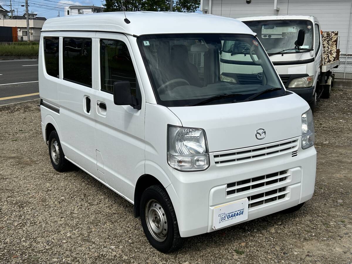 仙台市発 H27年 マツダ スクラムバン DG17V PC キーレスキー 追突防止 4WD 車検R9年3月29日迄 売切!!拍卖