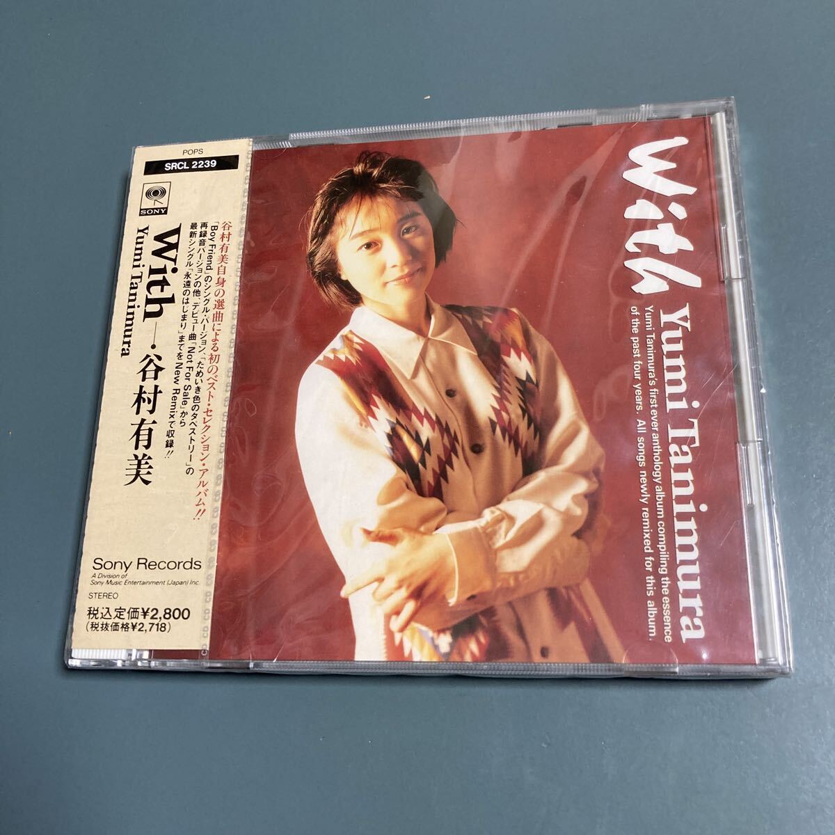 【送料込★未開封CD】谷村有美★With SRCL-229拍卖
