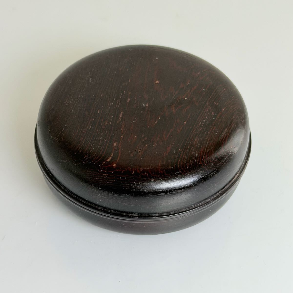 SY927◆紫檀 香合 銘木 唐木 茶道具 小物入れ 木製 天然木 漆器 漆 和室 煎茶道具 茶櫃 香炉 練香 お香 線香 ヨガ ピラティス 木目 拍卖