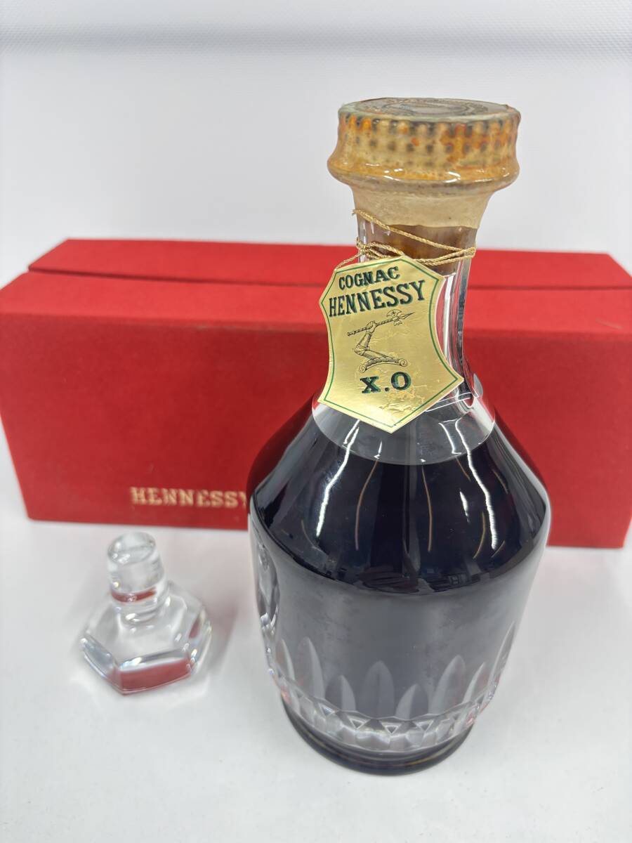 ♪ 【未開栓】ヘネシー XO カラフェ バカラ Hennessy Carafe Baccarat (B)拍卖