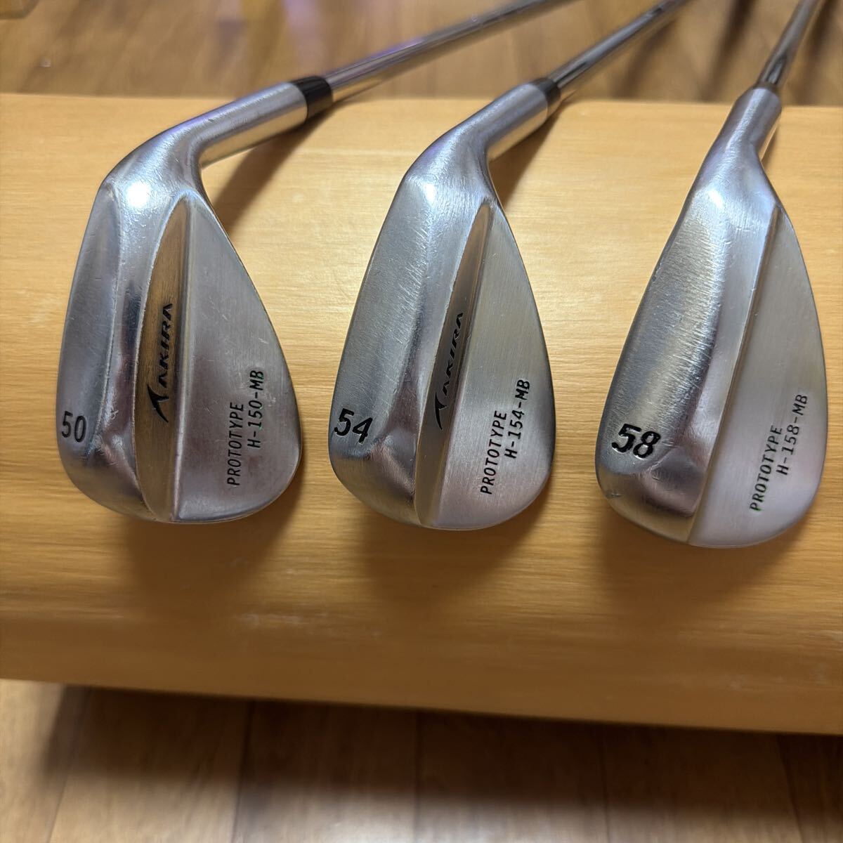 【3本セット】AKIRA アキラ H-150-MB 50° NS.PRO950GH neo H-154-MB 54° H-158-MB 58° MODUS3 TOUR115 Sシャフト拍卖