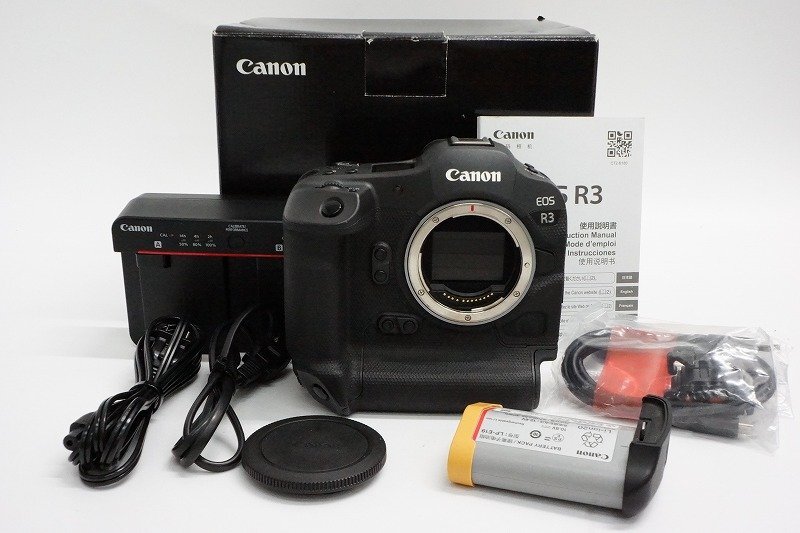 ●○【元箱付】Canon EOS R3 ミラーレス 一眼カメラ ボディ RFマウント キヤノン○●034617001m○●拍卖