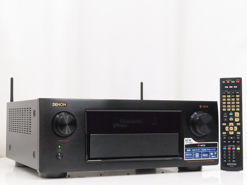 ■□DENON AVR-X6300H ハイレゾ対応 Bluetooth搭載 AVアンプ デノン□■033736003□■拍卖