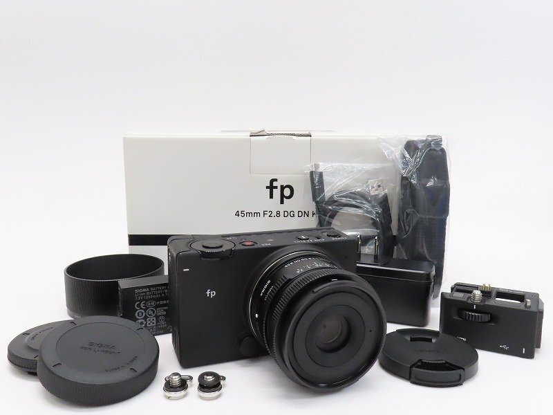 ●○【美品・元箱付】SIGMA fp 45mm F2.8 DG DN KIT ミラーレス 一眼カメラ Lマウント シグマ○●032373004m○●拍卖