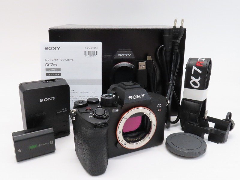 ●○【総シャッター数12000回以下・元箱付】SONY α7RV ILCE-7RM5 ミラーレス 一眼カメラ ボディ ソニー○●034745001m○●拍卖