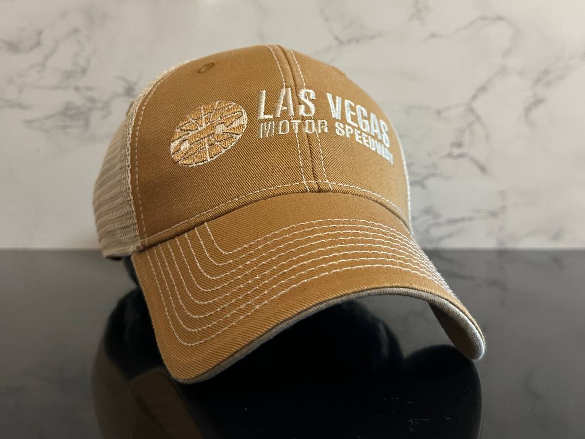 【未使用品】640KD 訳あり★Las Vegas Motor Speedway ラスベガス・モーター・スピードウェイ メッシュ キャップ 帽子《FREEサイズ》拍卖