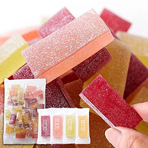1袋(500g) 天然生活 くだものゼリー 4種 (1袋(500g)ぶどう りんご 白桃 梅 おやつ 大容量 フルーツゼリー ペク拍卖