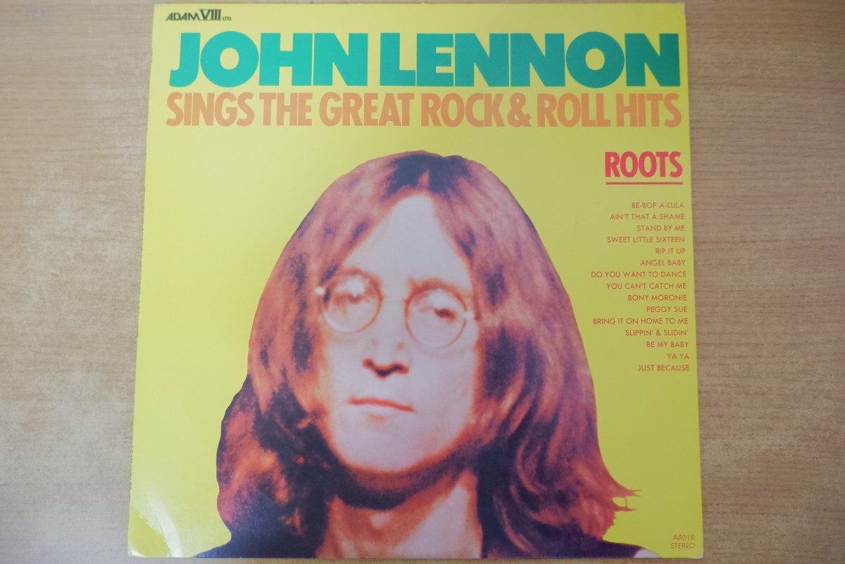 T2-050<LP/盤未使用品>ジョン・レノン John Lennon / ROOTS - Sings the Great Rock & Roll Hits拍卖