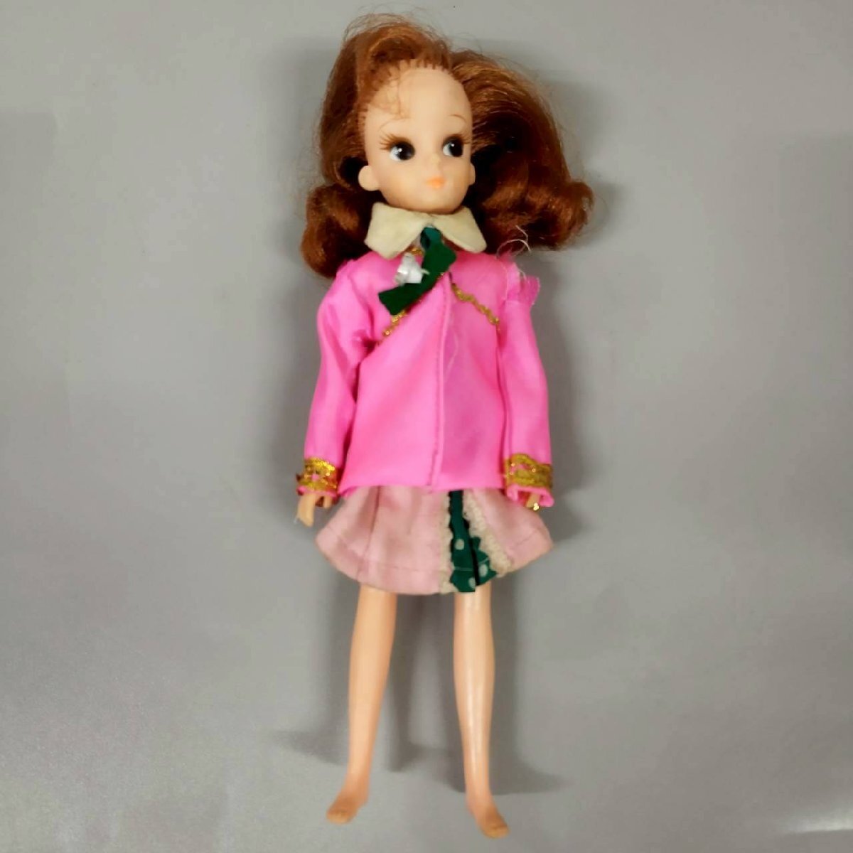 TAKARA タカラ 初代リカちゃん 着せ替え人形 全長約20cm へそ無し 両腕連動 日本製 当時物 レトロ 061501N/T4(60)拍卖