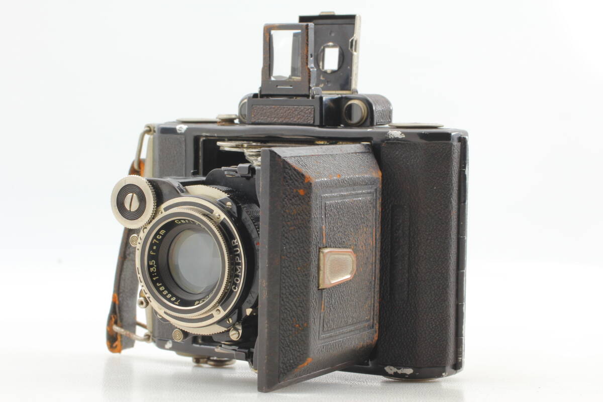 ZEISS IKON Super Ikonta 530/2 Tessar 10.5cm F4.5 イコンタ 中判 6X9 Y333拍卖