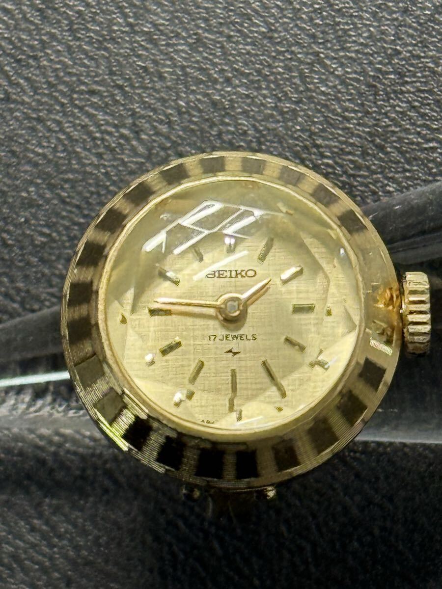 SEIKO セイコー 手巻き カットガラス 11-0290 腕時計 リングウォッチ 不動品拍卖