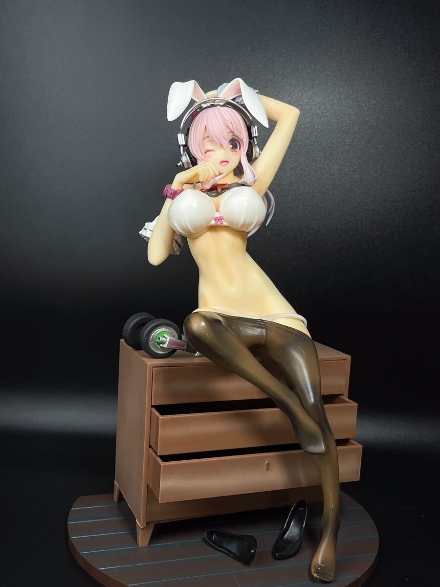 すーぱーそに子 リペイント【キャストオフ】フィギュア -SUPER SONICO THE ANIMATION- (すーぱーぽちゃ子)1/6、バニー、拍卖