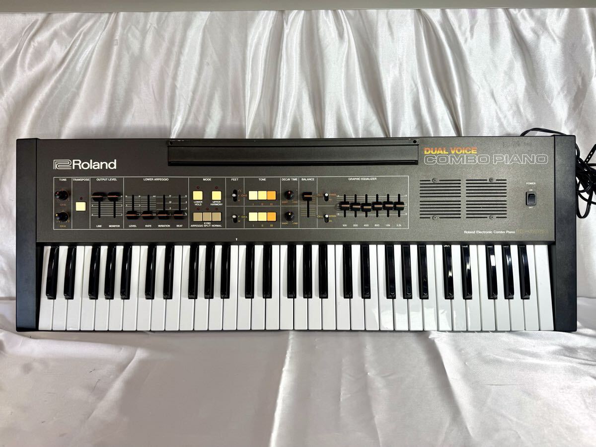 Roland EP-6060 DUAL VOICE COMBO PIANO 通電確認済み 音出し不可 ジャンク Roland ビンテージ電子ピアノ拍卖