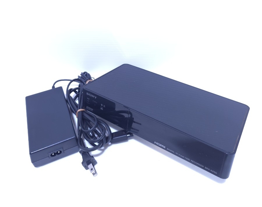 SONY Hdmi HDD Recorder レコーダー BRX-A250 A/C アダプタ パワーを確認 (P-48)拍卖
