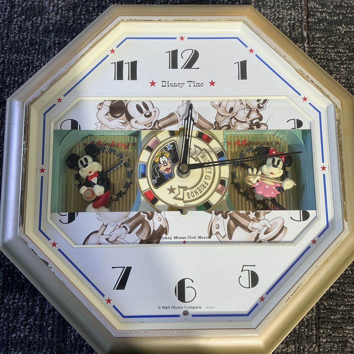 da669 SEIKOセイコー カラクリ時計 ディズニータイム DISNEY TIME 動作確認済拍卖
