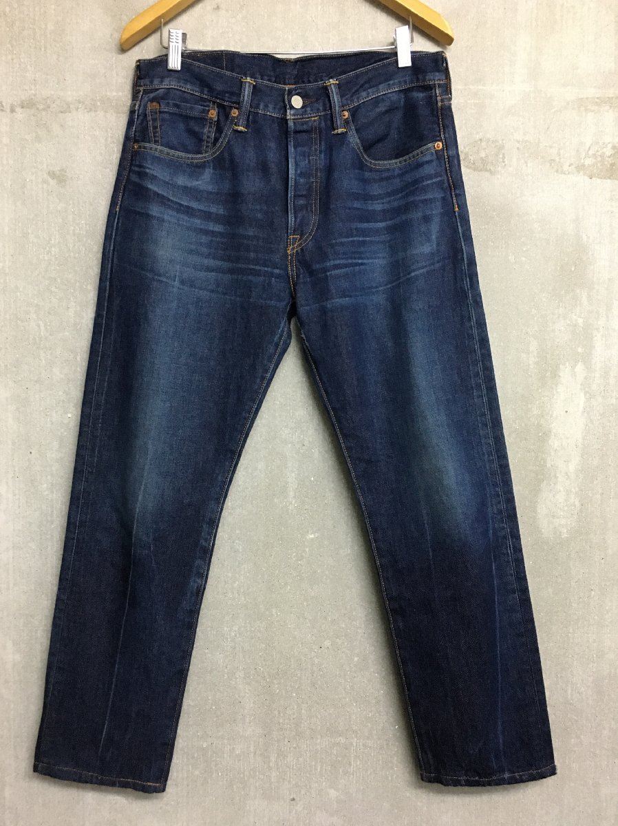 ◆LEVIS リーバイス 32 美品 501CT 廃盤 日本製 ヴィンテージ加工 鬼ヒゲ カスタム テーパード デニム パンツ 28894-0028 サイズ32×32拍卖