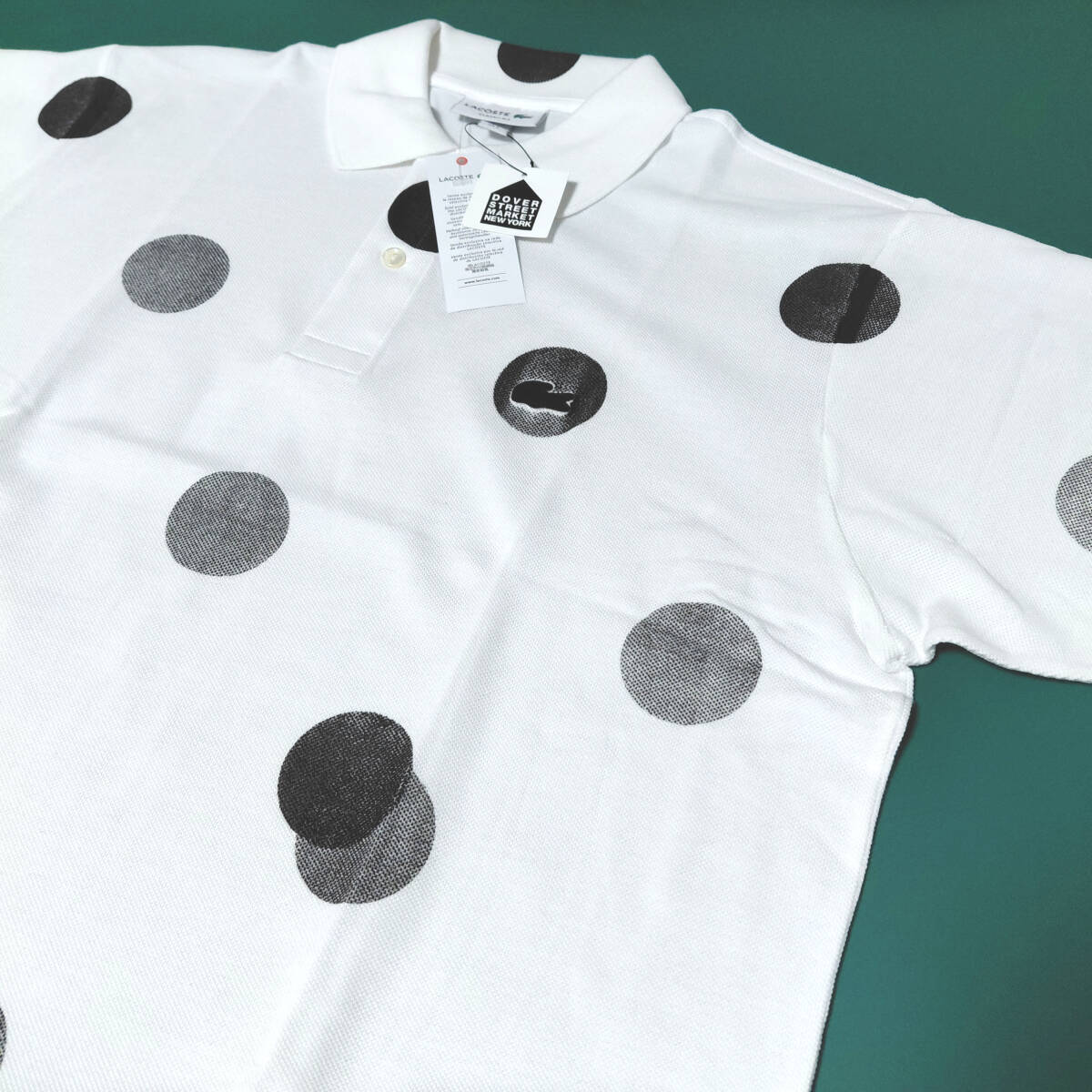 新品未使用 ラコステ Lacoste×DSM ポルカドットポロシャツ コムデギャルソン サイズL拍卖