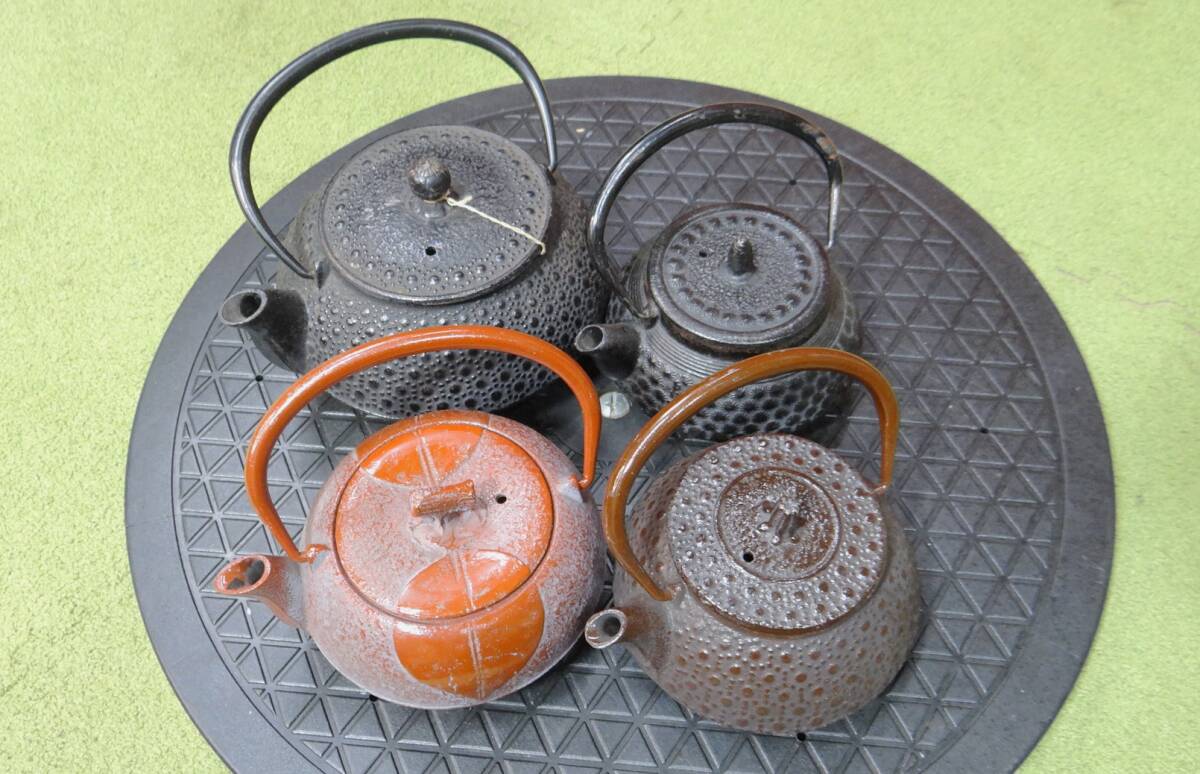 VT6627 南部鉄器 鉄器 茶器 茶道具 煎茶器 伝統工芸 中古品 (発送サイズ80cm)拍卖