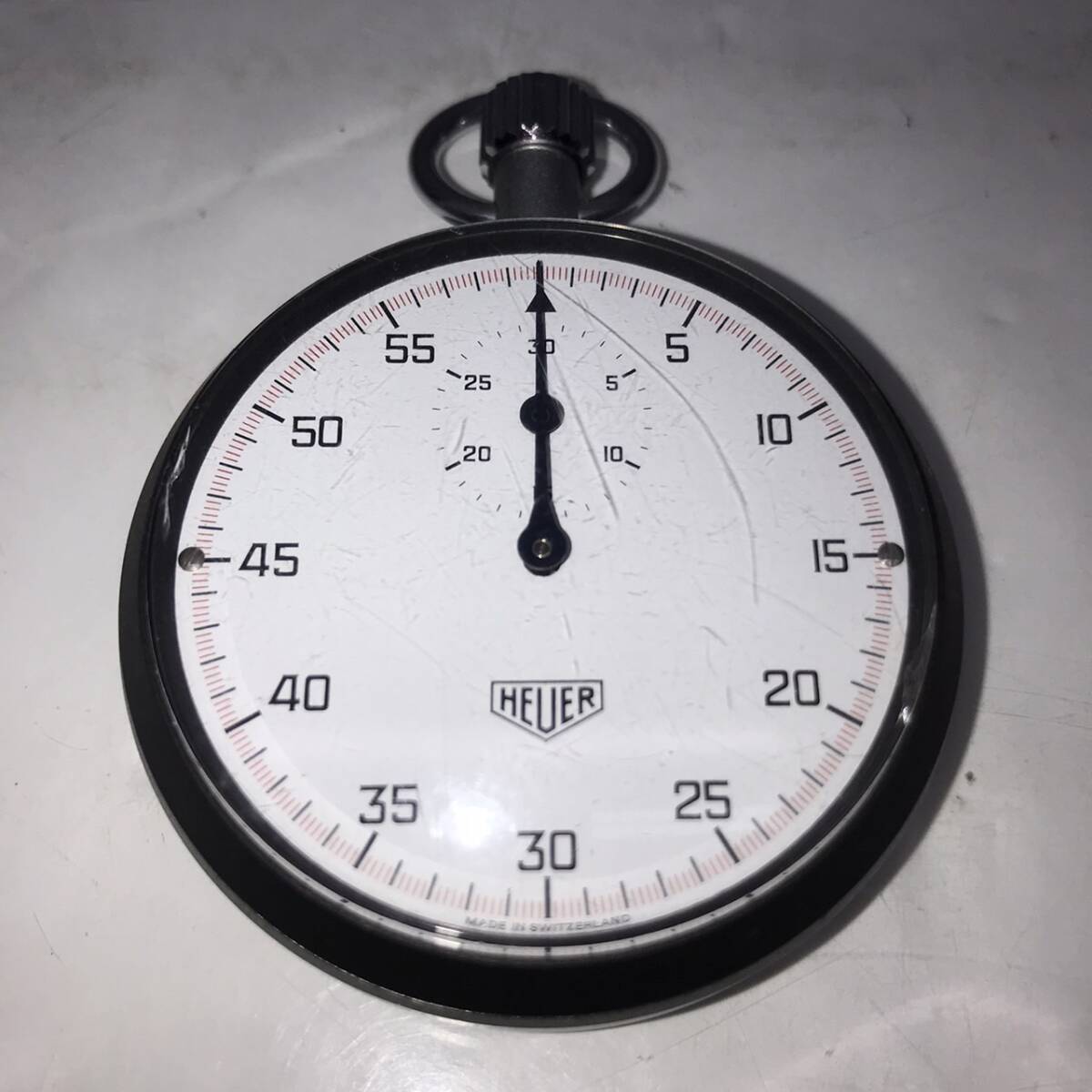 【管K1117】動作品 現状品 当時物 HEUER ホイヤー ストップウォッチ レトロ ヴィンテージ拍卖
