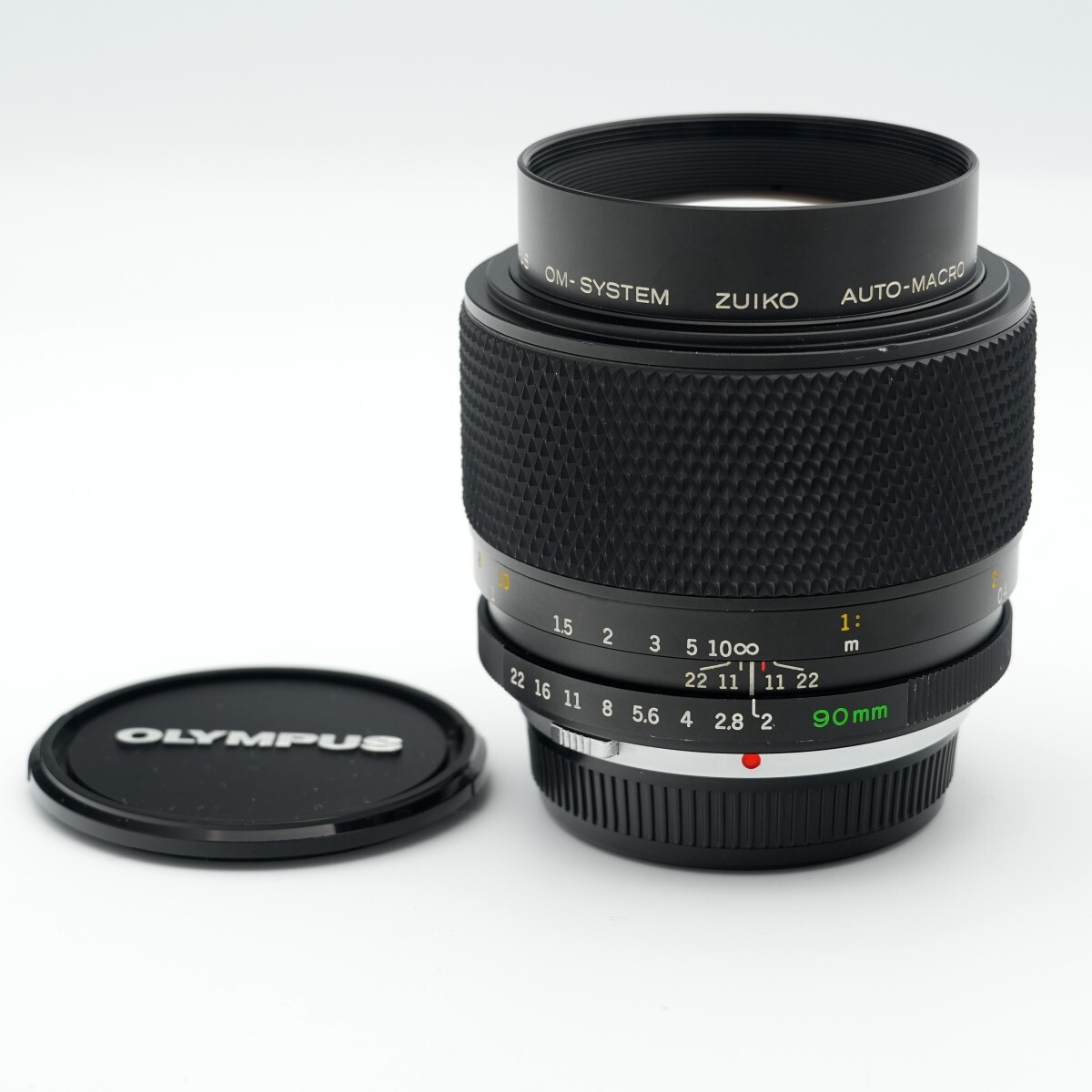 動作品 OLYMPUS ZUIKO AUTO-MACRO 90mm F2 オリンパスOM ズイコー マクロレンズ 1:2拍卖