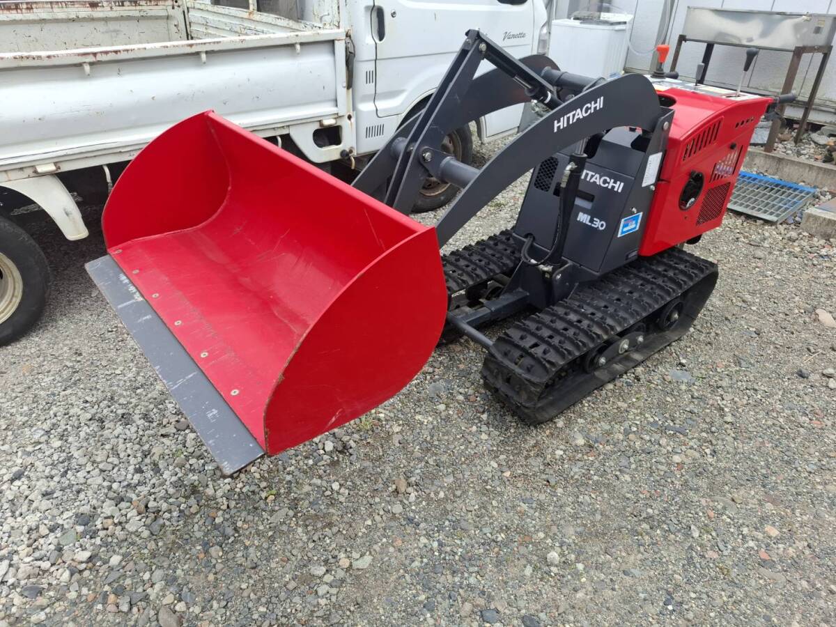 ☆日立 ミニショベル ミニローダー 歩行型 // ML30-2 5馬力 ☆塩尻市発拍卖