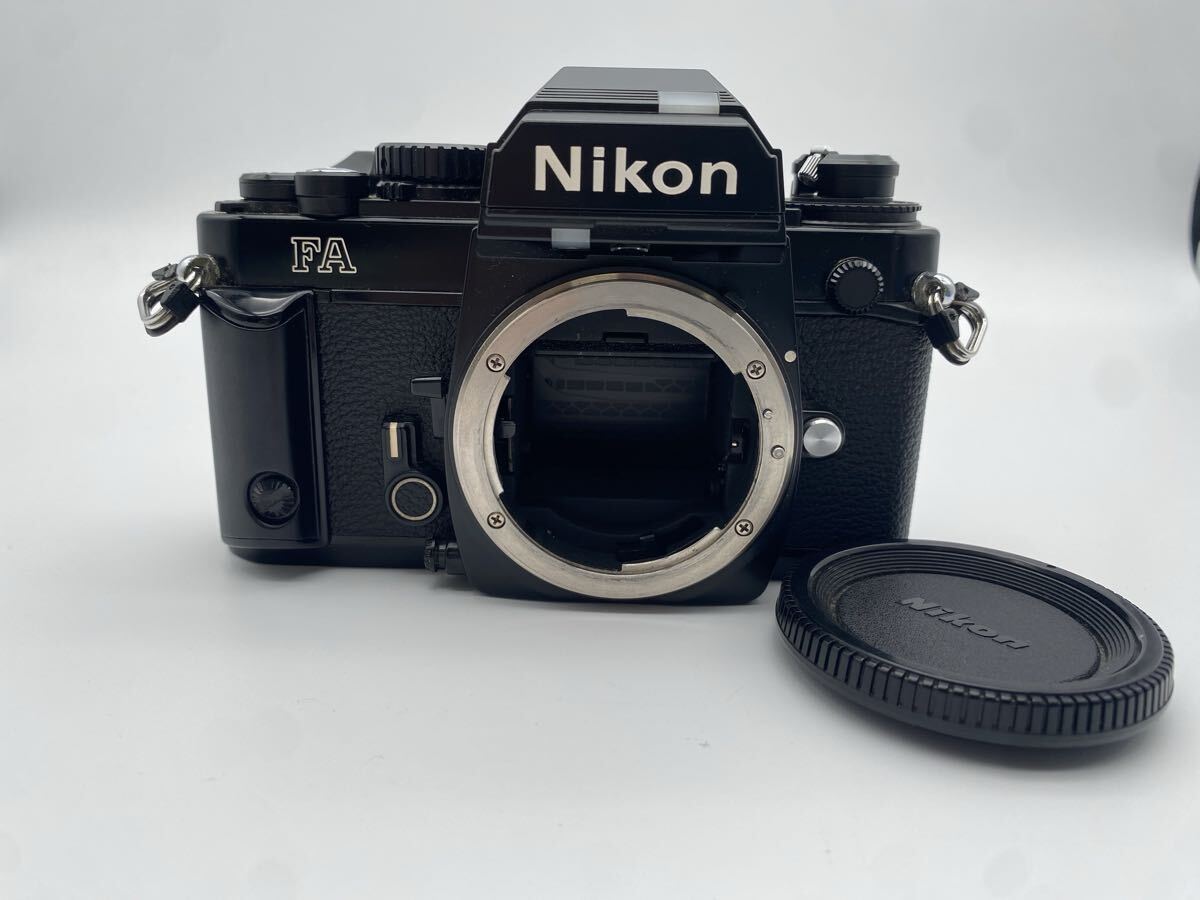 【1円スタート】Nikon FA ブラック ボディ フィルムカメラ 一眼レフカメラ拍卖