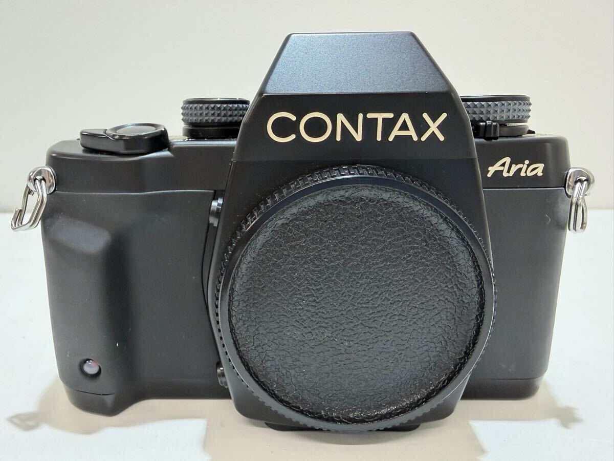 CONTAX Aria ボディ ブラック フィルム 一眼レフ カメラ コンタックス アリア ジャンク扱拍卖