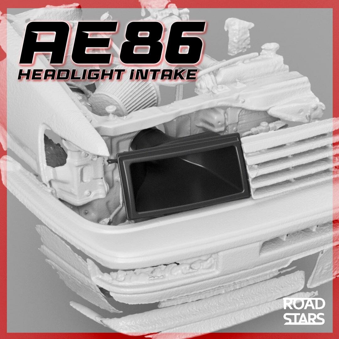 AE86 レビン専用 エアインテークヘッドライト ダクト 4AG 4A-GE AE85拍卖