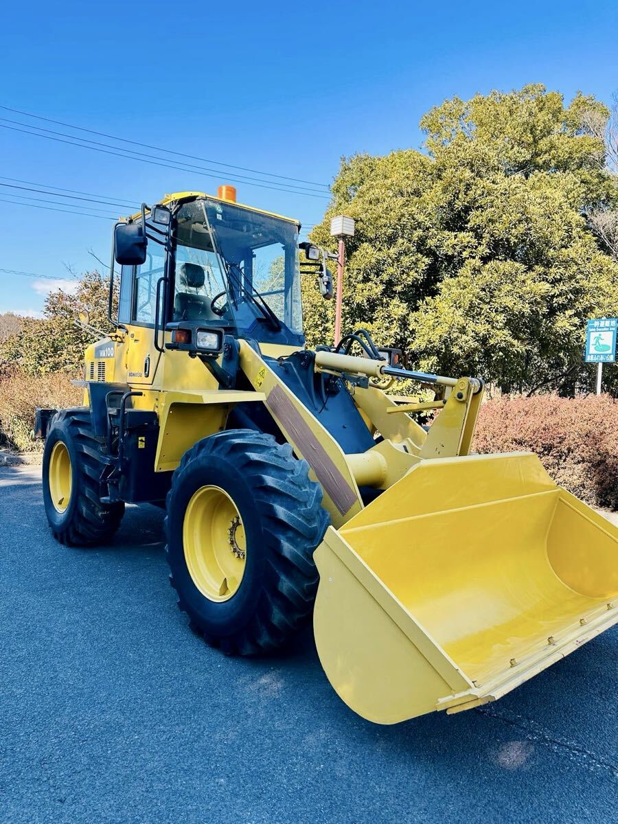中古・美品 ★ タイヤショベルホイールローダー ★コマツWA100-6☆平成24年☆車検有り☆機関良好☆下取可能☆拍卖