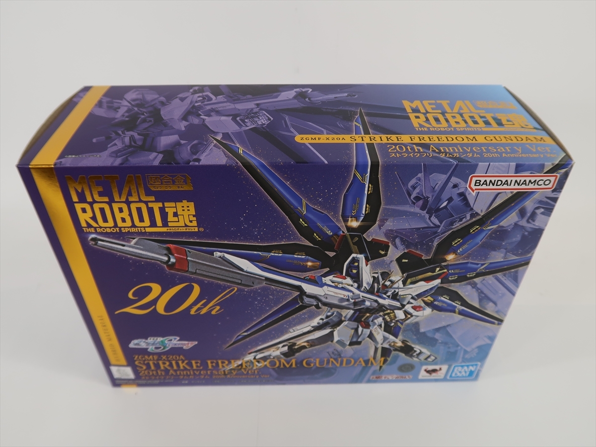 METAL ROBOT魂 <SIDE MS> ストライクフリーダムガンダム 20th Anniversary Ver. 機動戦士ガンダム SEED DESTINY 魂ウェブ商店 送料無f11拍卖