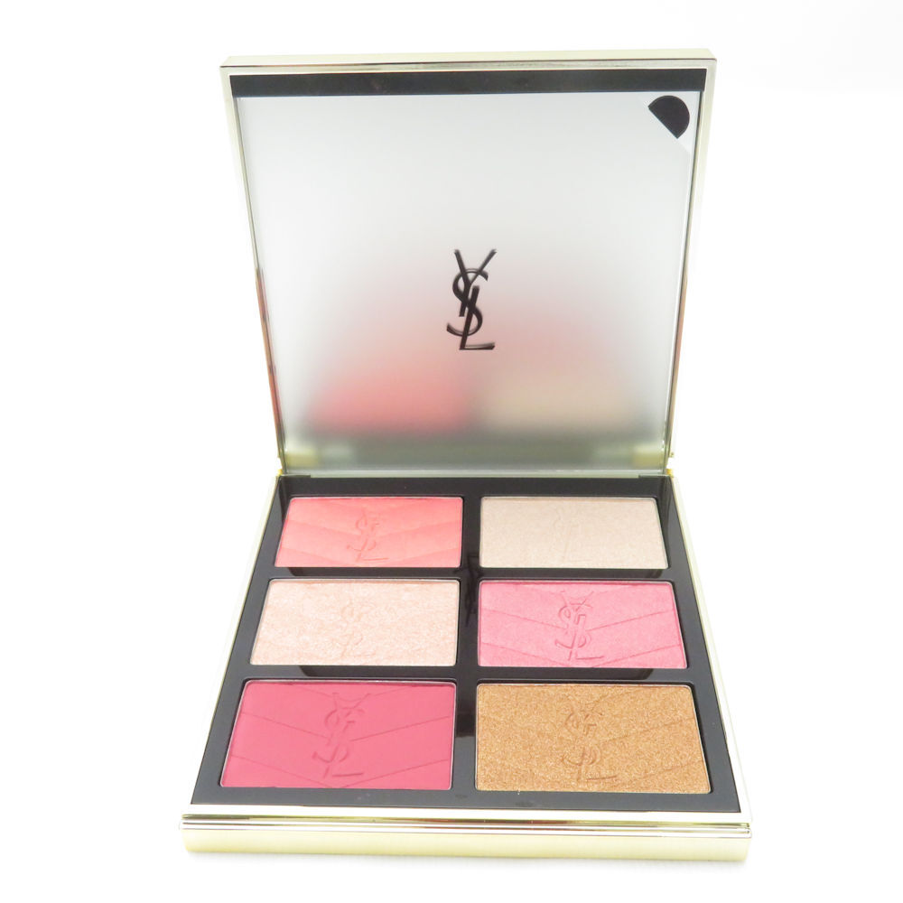 1円 未使用 美品 YvesSaintLaurent イヴサンローラン クチュール フェイスパレット チーク ハイライト 限定 ホリデー BM13105R2拍卖