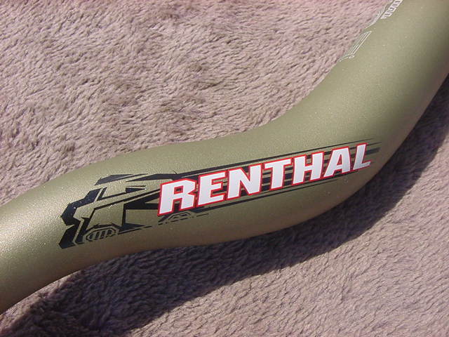 RENTHAL FATBAR 35 M200 820㎜/50㎜ AluGold 新品未使用拍卖