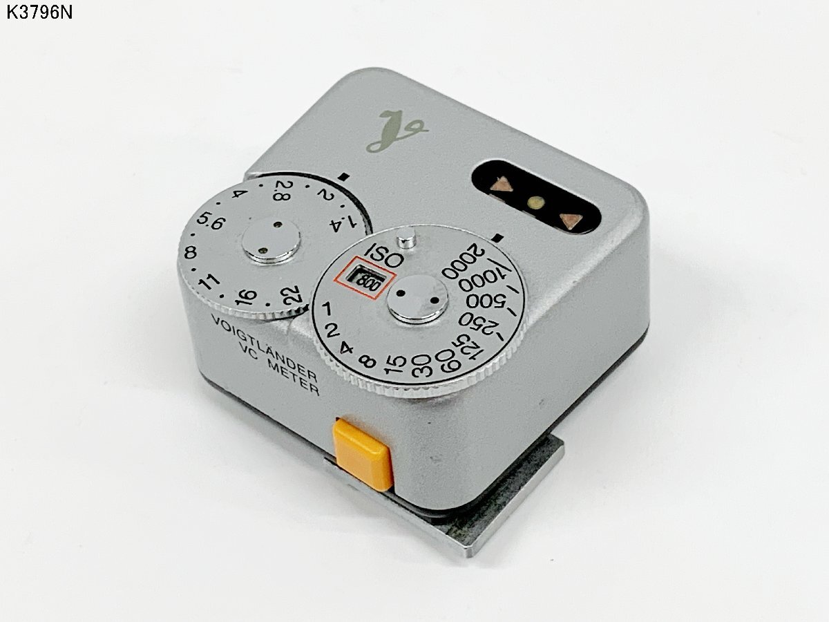 VOIGTLANDER VC METER フォクトレンダー VCメーター 露出計 カメラ アクセサリー 通電OK K3796NC拍卖