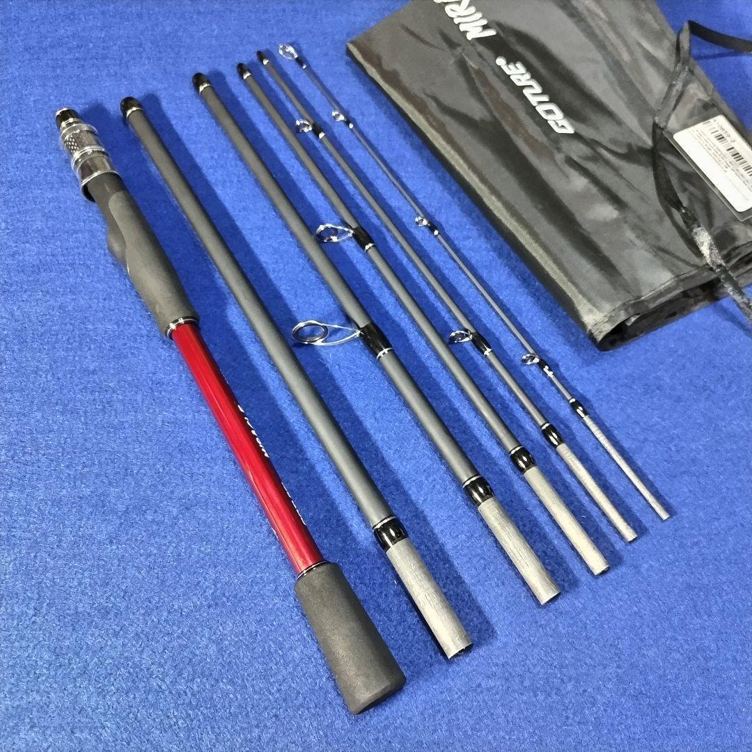 マルチピースロッド 2.1m 7ft スピニング 6ピース ゴチュール拍卖