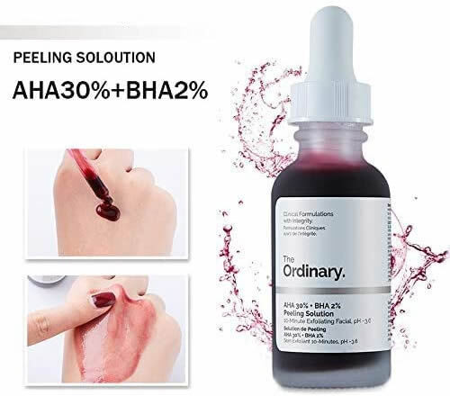 正規品!The Ordinary AHA 30% + BHA 2% Peeling Solution 血みどろピーリング拍卖