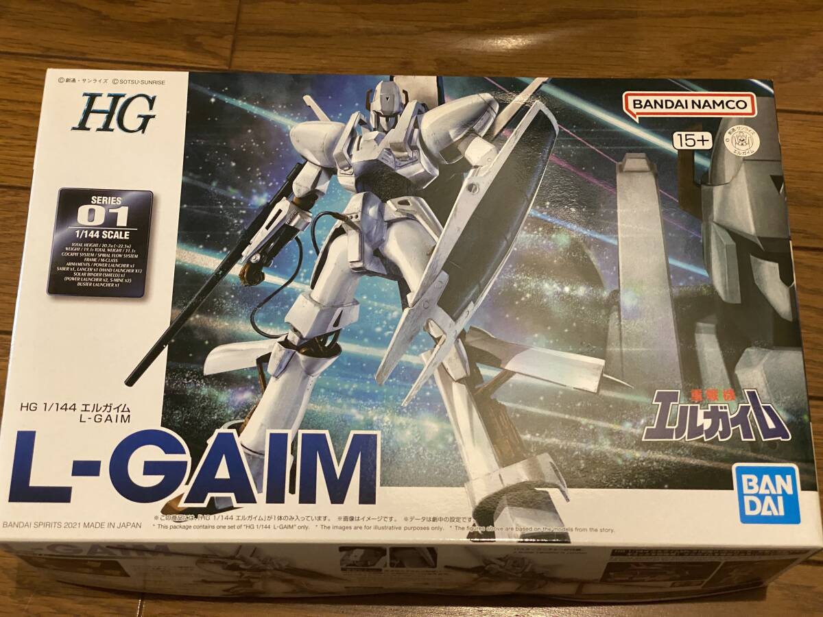 HG 1/144 エルガイム(重戦機エルガイム) 未組立拍卖