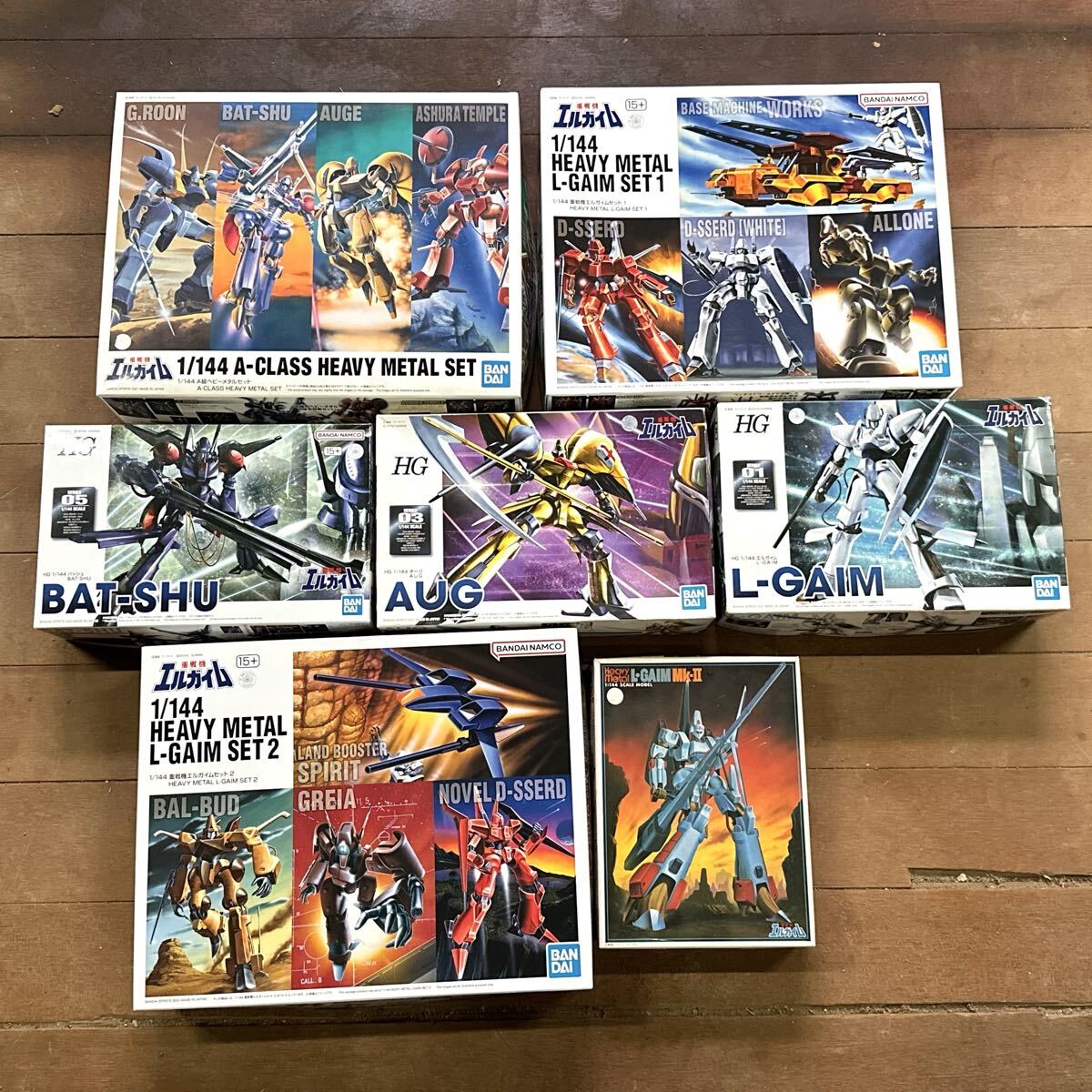 ★コレクター品放出 重戦機 エルガイム プラモデル 大量 まとめ HG バンダイ BANDAI 未組立中心拍卖