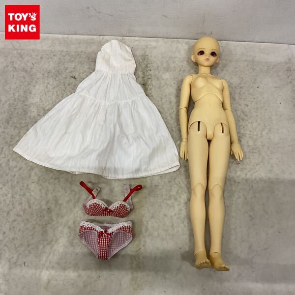 1円~ 箱無 ボークス スーパードルフィー SD 女の子 フルチョ SD-F-14 ヘッド ブラウン系アイ アウトフィット拍卖
