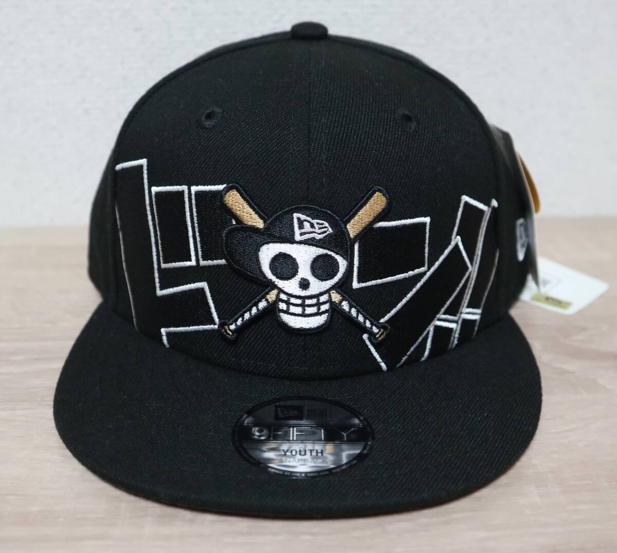新品☆NEW ERA × ワンピ-ス コラボ キャップ☆YOUTH☆キッズ拍卖