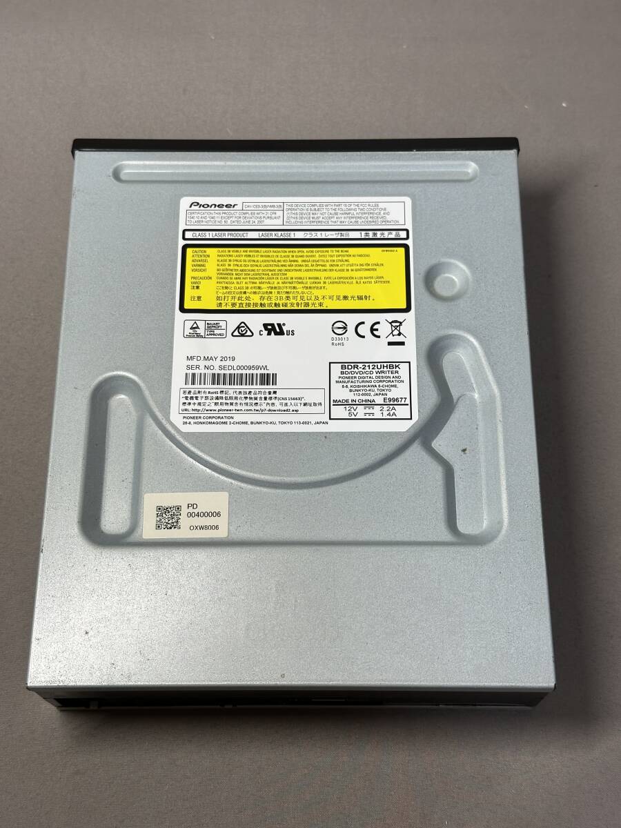 Pioneer(パイオニア) Ultra HD Blu-ray UHDBD再生対応 BD ブラック BDR-212UHBK拍卖