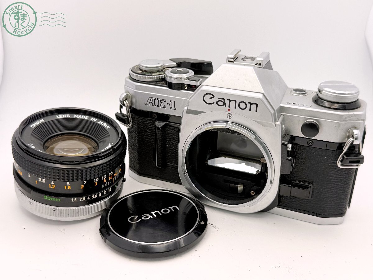 CF0801635 ■ Canon キヤノン AE-1 一眼レフフィルムカメラ CANON LENS FD 50㎜ 1:1.8 S.C. カメラ 中古拍卖