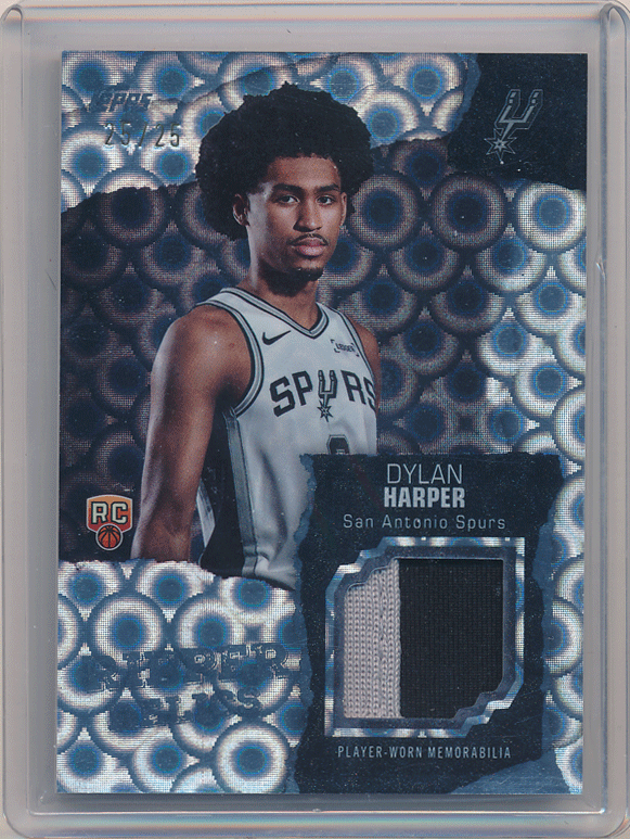 Dylan Harper NBA 2025-26 Topps RC Rookie Riper Relic Cart Load Patch 25枚限定 ルーキー パッチカード ディラン・ハーパー拍卖