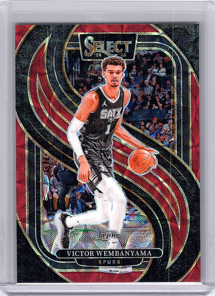 Victor Wembanyama NBA 2024-25 Panini Select Scope Red Prizm 249枚限定 レッドプリズム ビクター・ウェンバンヤマ拍卖