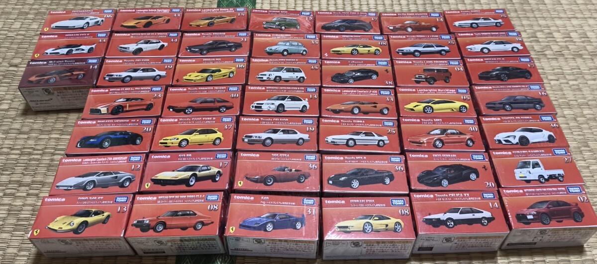 新品未開封 トミカプレミアム 発売記念仕様 発売記念モデル フェラーリ ランボルギーニ 日産 ホンダ トヨタ ブガッティ スバル 三菱拍卖