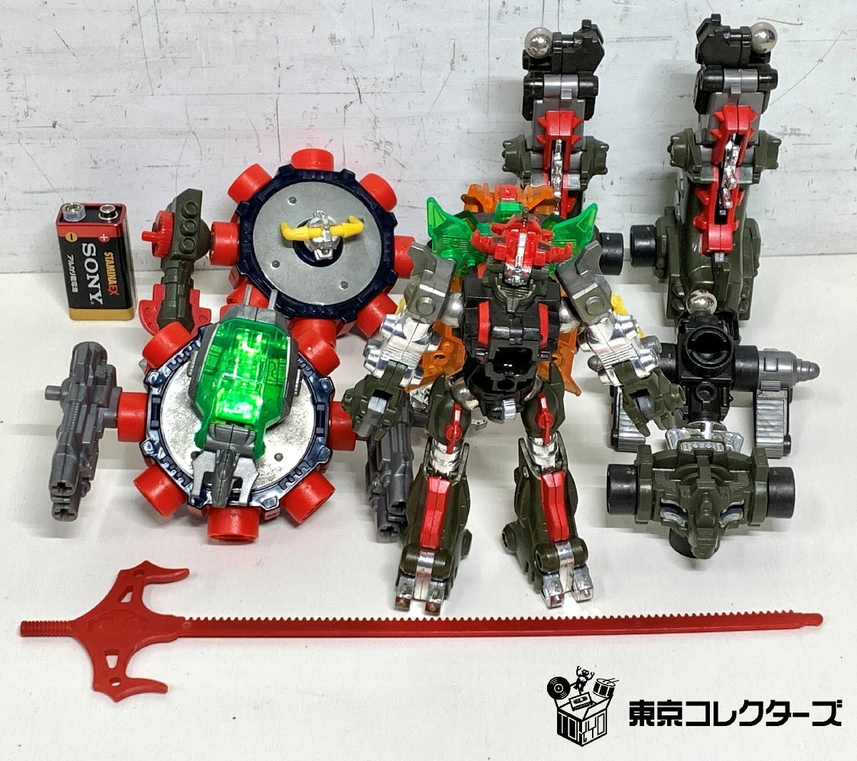 【ジャンク】TAKARA ミクロマン マグネパワーズ ジャイアントアクロイヤー 超磁力システム タカラ □拍卖
