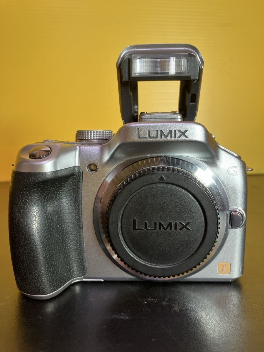 LUMIX G5 DMC-G5-S ボディ (ソリッドシルバー)【ショット回数912 回】送料無料!拍卖