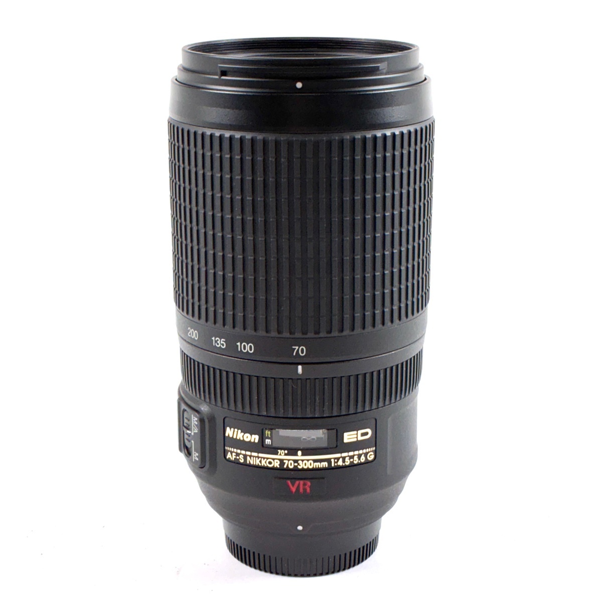 【1円】 ニコン Nikon AF-S NIKKOR 70-300mm F4.5-5.6G ED VR 一眼カメラ用レンズ(オートフォーカス) 【中古】拍卖
